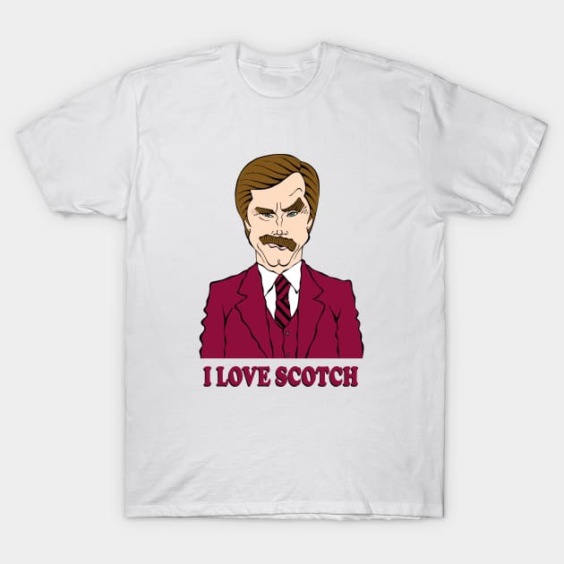 ANCHORMAN FAN ART! T-Shirt by cartoonistguy